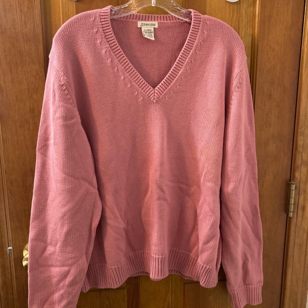 St. John’s bay sweater xl pink